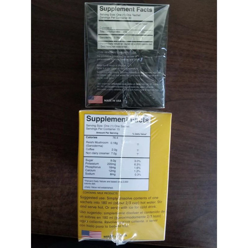 ETERNAL 2 PACK ETERNAL GOURMET GANODERMA 4 IN 1 &