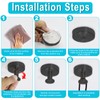 Rimoev Suction Cup Hooks for Shower, 2025 New No Drill
