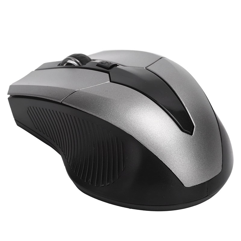 Wireless Computer Mouse,2.4GHz 4 Keys Optical Mice with USB Receiver,Gaming