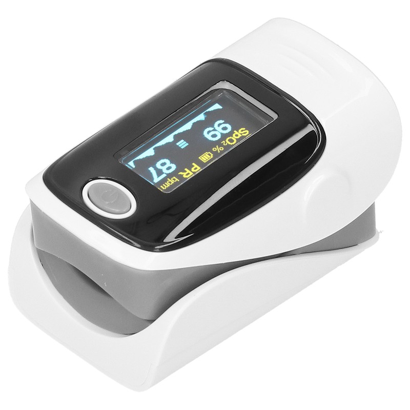 Fingertip Pulse Oximeter Digital OLED Blood Oxygen Saturation Monitor Heart