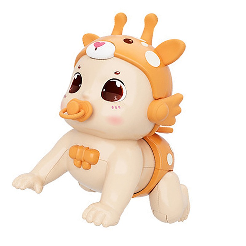 Kids Crawling Animal Toy Singing Record Interactive Electric Cartoon Animal