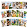 SAMYUCHO 25 Packs Acrylic Magnetic Picture Frame for Refrigerator, Mini