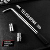 EPAuto Telescoping Lug Wrench, Wheel Wrench with CR-V Sockets (17/19,