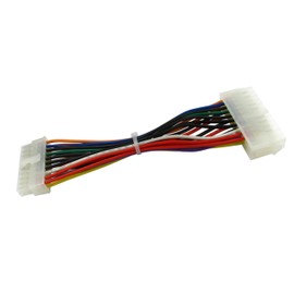 rhinocables ATX Power Supply PSU 20pin 24pin Extension Cables Internal PC Motherboard Lead '24 Pin Female to 20 Pin Male'