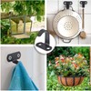 Screw Mount Ceiling Hooks Stainless Steel Under-Shelf Towel Hook Heavy