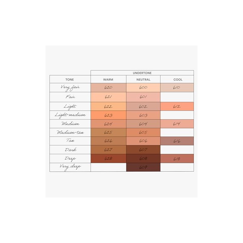 3INA - The Every Single Day Foundation SPF 50 612