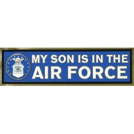 US AIRFORCE D190-AF MY SON IS IN THE AIRFORCE MITCHELL PROFFIT CAR DECAL STICKER