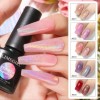 6 Pcs Gel Nail Polish Kit Colourful Nailpolish For Gift