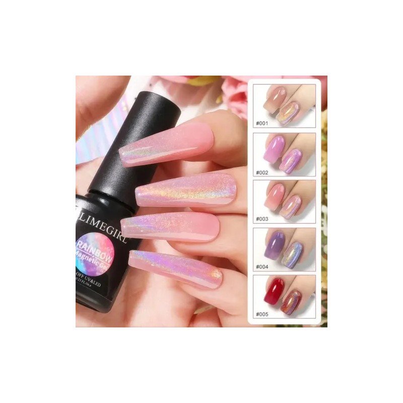 6 Pcs Gel Nail Polish Kit Colourful Nailpolish For Gift
