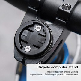 Road Bike Bicycle Computer Holder Bracket Stopwatch Support,Bike Computer Holder,Bicycle Stopwatch GPS Speedometer Mount for Bryton(Black/Red)(Black), Bike Computer Holder Bike Computer Support