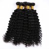 Deep Wave 5Bundles(50g/bundle) with 4x4 Lace Closure, Czrleaty Wet and