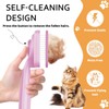 Pet Hair Removal Brush for Homes with Shedding Animals (Pink)