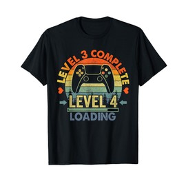 Level 3 Complete 3 Anniversary Gift 3rd Wedding Anniversary T-Shirt