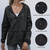 Giacca impermeabile leggera da donna, ripiegabile, con cappuccio, per escursionismo,