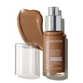 Revlon Illuminance Skin-Caring Liquid Foundation Medium Coverage 513 Brown Suede