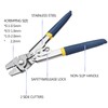 Turnbuckle Kit & Wire Rope Crimping Tool, 100ft Vinyl Coated