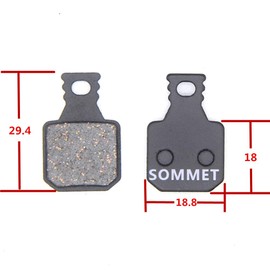 SOMMET Resin and Semi-Metallic Disc Brake Pads fit for Magura MT5 MT5E MT7 MT Trail Typ 8.1 SH901 M5 M7 ZSPB18-1