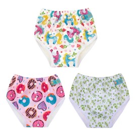3 Calzones Entrenadores De Tela Alvababy Lavables Unitalla                                                                                            