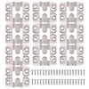 GDFYMI 10 Pcs Sectional Couch Connectors, Stainless Steel Furniture Sofa