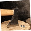 Abaodam 10pcs Iron Wedge Kit with Classic Wooden Handle Safety