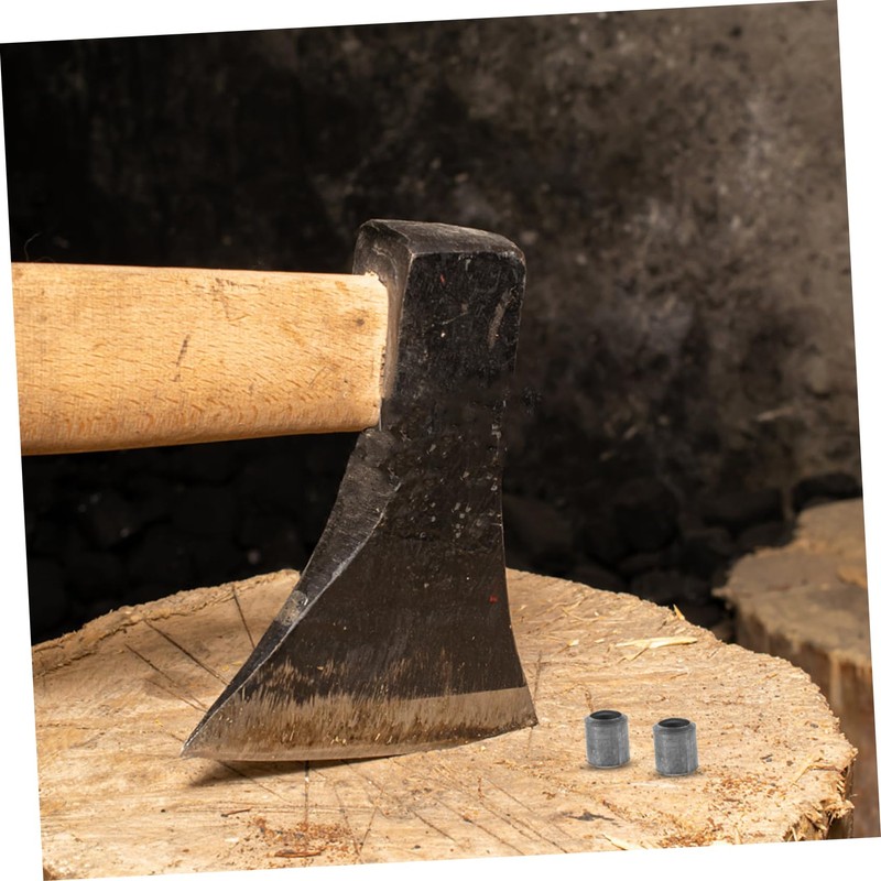 Abaodam 10pcs Iron Wedge Kit with Classic Wooden Handle Safety