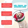 Inflatable Dog Cone Collar with Enhanced Anti-Licking, Soft Neck Donut