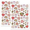 Current Mary Engelbreit Valentine Sticker Variety Pack - 2 Sheets,
