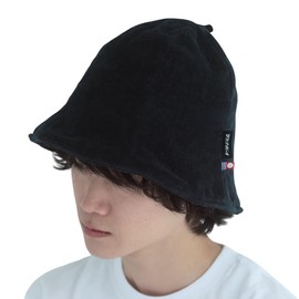 Sauna Boy x Imabari Towel, Double Fabric, Antibacterial, Odor Resistant, Includes Pouch, Sauna Hat, Sauna Hat, Goods, Accessories, Hot Water, Rock Bath, Hat, Cotton, Insulated, Hair & Scalp