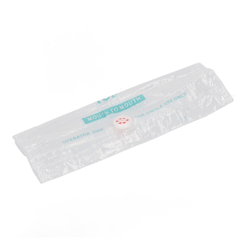 6pcs Cardiopulmonary Resuscitation Face Shield Portable Hygienic Pocket Facial Cover
