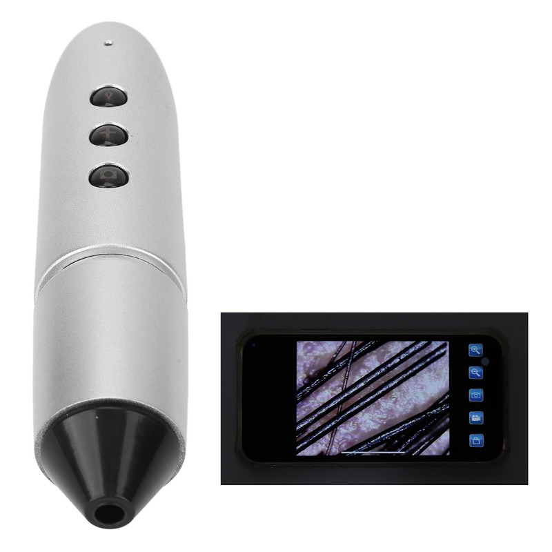 Skin Hair Detector 1MP Camera Wireless WIFI Mobile Phone Oil