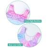 Nymphperi Girls Gymnasyics Leotards Size 4t 5t 2 Pack Shiny