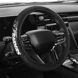 Aooble Sports Leather Steering Wheel Cover Car Accessories, Universal Size fit 14-15 Inch All Vehicle Steering Wheel Cover