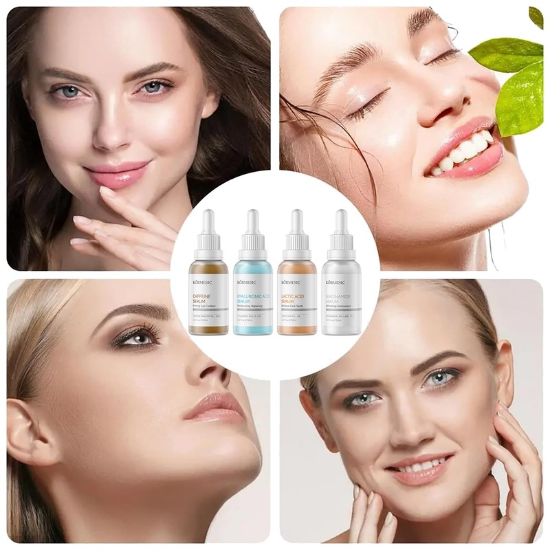 ARCHIDATE Smooth Skin Moisturising Face Serum Skin Care Set