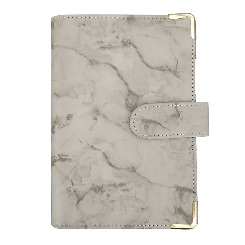 Budget Binder with Cash Envelopes PU Leather Marbling A6 Money