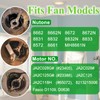 HHQ Bathroom Exhaust Fan Motor & Blower Wheel Replacement for
