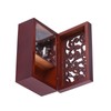 1Pc Solid Wood Miniature 18 Note Wind Up Music Box