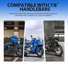DREAMIZER Motorcycle Bar End Mirrors, CNC Aluminum Universal Motorcycle Mirror