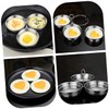 Ciieeo Egg Poacher Pan Stainless Steel Nonstick Poached Egg Maker