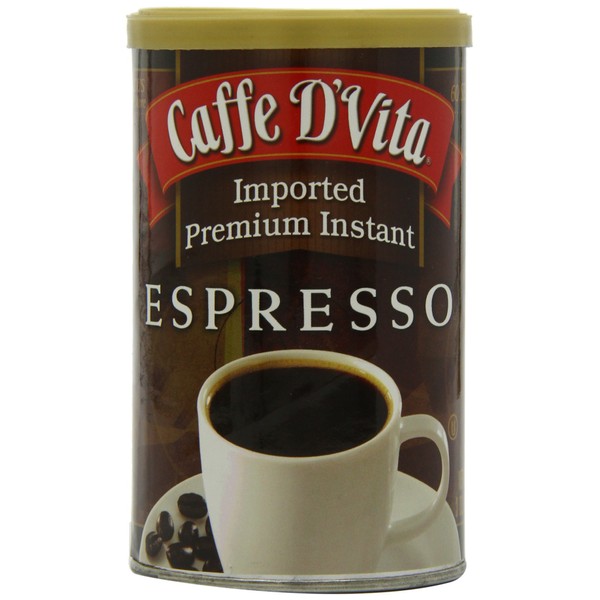 Caffe D'Vita Espresso, 3-Ounce Cans (Pack of 6)