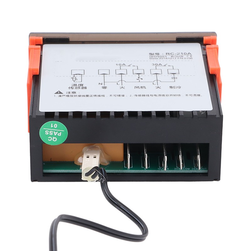 Digital Temperature Controller High Performance Multifunctional Temperature Sensor Electric Thermostat