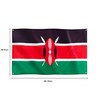 Runesol Kenya Flag, 91 x 152 cm, 4 Eyelets, One