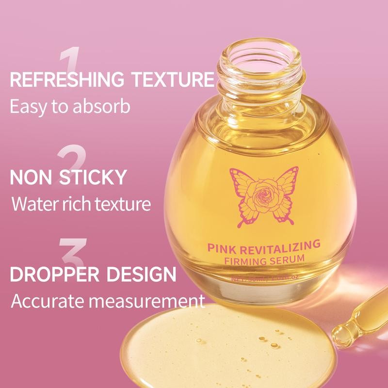 VENROCK Intimate Pink Perfecting Serum: Enhances Radiance, Refines Texture& Delicacy