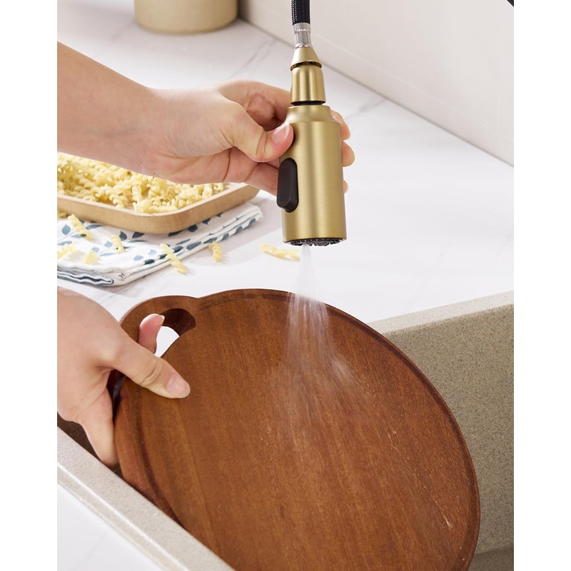 HEISOK Pull Down Spray Head for Kitchen Faucet, Kitchen Sink