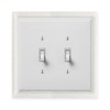Glow in the Dark Light Switch Frame, 2 Toggle, Luminous