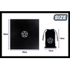 Kurop Pentagram Tarot Cloth 50cm x 50cm Pentagram Pouch Set