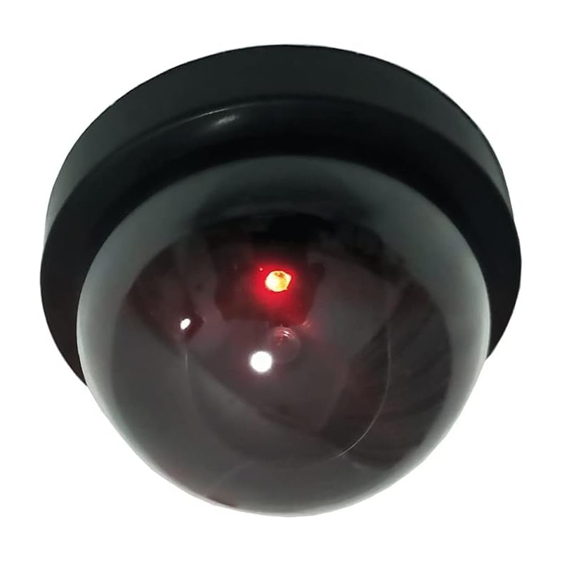 Yuarisx Dummy Dome Security Camera Outdoor Indoor with Fake Flashing