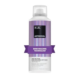 IGK Igk antisocial overnight bond building dry hair mask unisex 5 oz