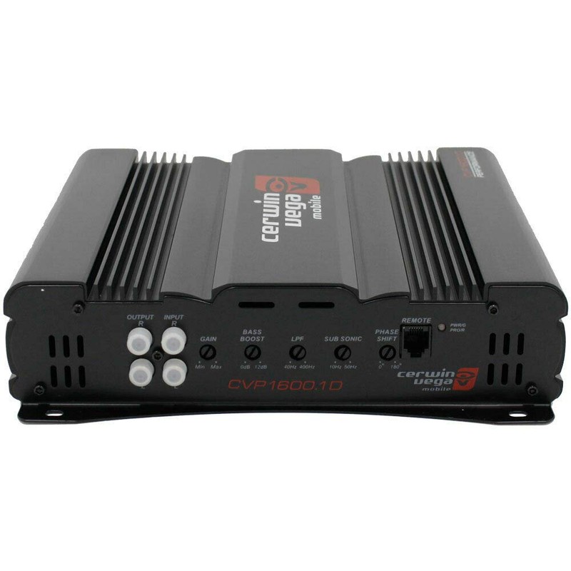 Cerwin Vega CVP 1600W Max Mono Amplifier, Class AB Car