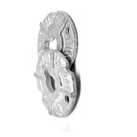 Pr-Mch Package of 10, 3/4" Round Malleable Washer Malleable Iron Hot Dipped Galvanized Set Kit #DR-D5455D