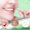 Stuzzicadenti aromatizzati alla menta, stuzzicadenti interdentali, con setole morbide, per